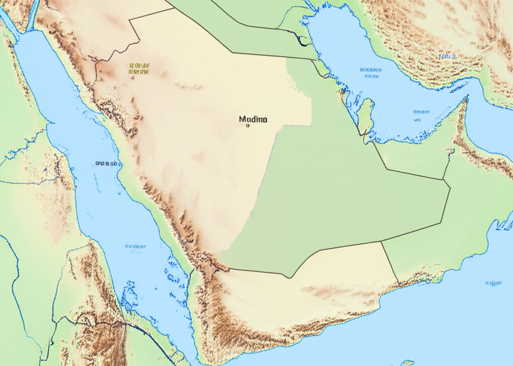 Map of Arabia